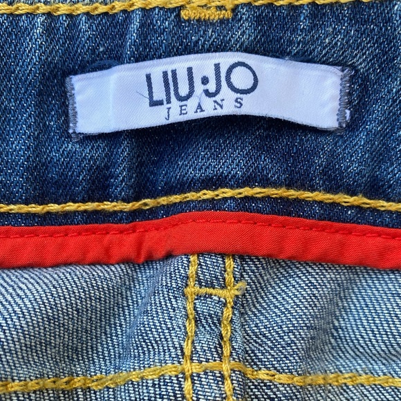 LUI•JO JEANS  denim mini skirt - Picture 8 of 16